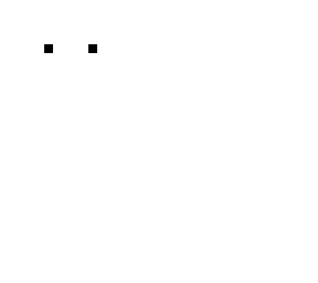 white blob