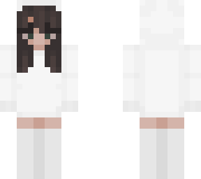 white hoodie
