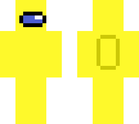 yellow among us character