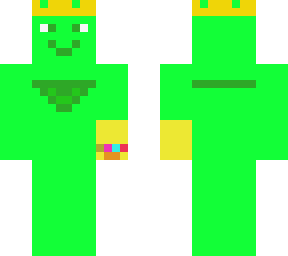 yo green blob king