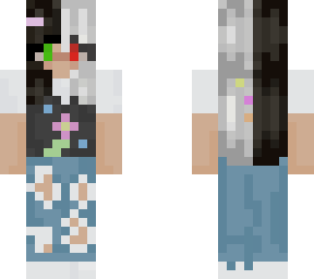 @artemis2354 indie flower girl skin but its ranboo