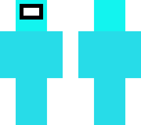 among us cyan character