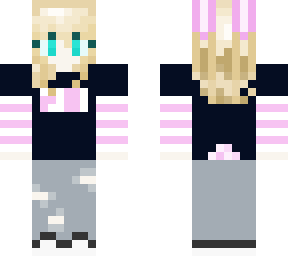 blonde bunny girl