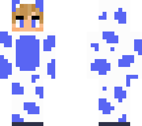 blue cow onesie