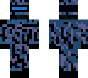 blue cyborg