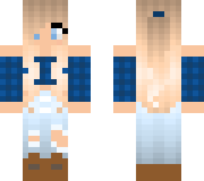 blue flannel