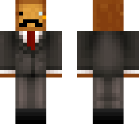 bread in suit (face)