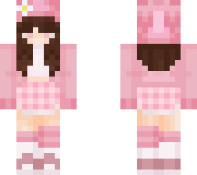 brunette sanrio girl