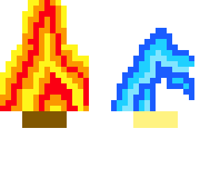 campfire and sea