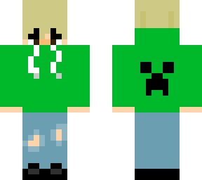 creeper blonde hair boy