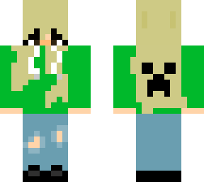 creeper blonde hair girl