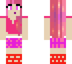 cute pink girl