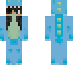 dino onesie girl