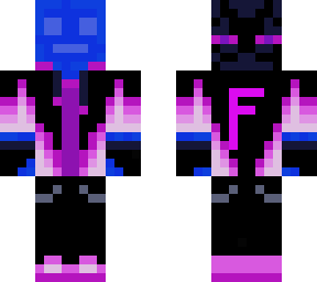 ender slime (blue black purple)