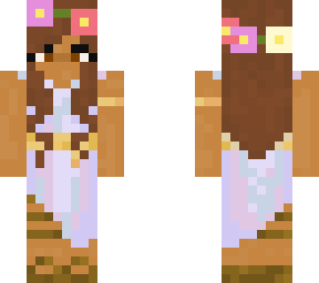 flower crown girl
