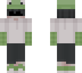 frog with bandana