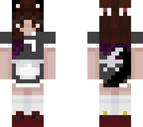 gato maid pelo morao