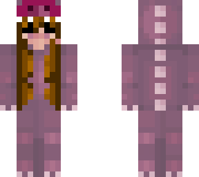 girl in dragon onesie