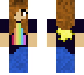 girl with brown hair