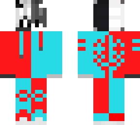 glitch boy in blackhood