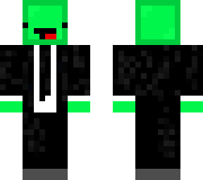 green diamond block tux derp