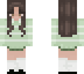 green sweater girl