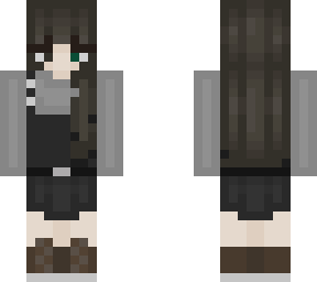 just some black and gray clothing