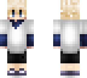 killua with blonde hair