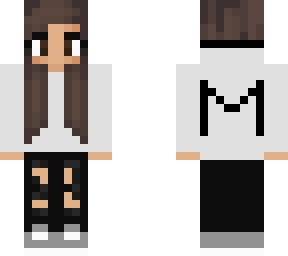 m girl white
