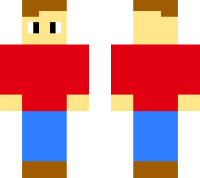 my character red shirt
