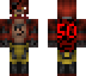 number 50 mc server skin