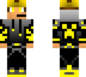 official xsudios minecraft skin (3px) (yellow edition)