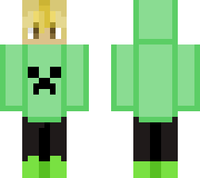 pastel creeper boy