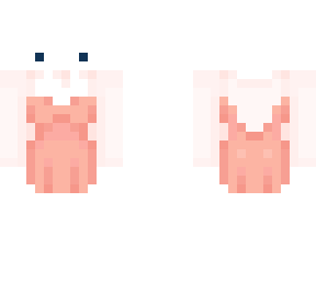 peach dress