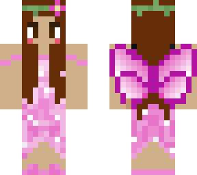 pink fairy princess (tan skin)