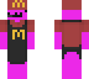 pink mcdonald worker