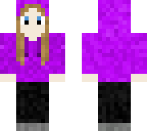 purple hoodie