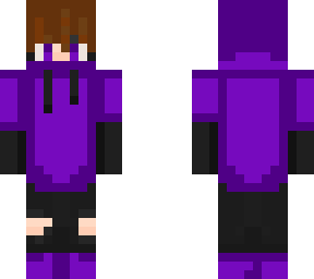purple pvp skin but brown hair
