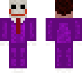 purple suit-man