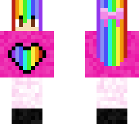 rainbow girl