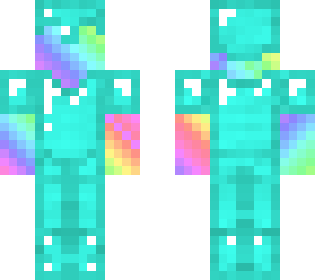 rainbow in diamond armour
