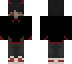 red black devil