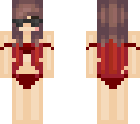 sikin base 1 swim suit and sunglasses