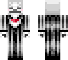 skeleton in a suit