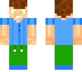 skin traje azul sin mangas