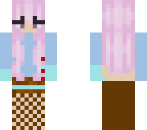 the girl who dyed her hair pink!