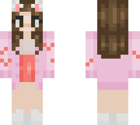valentines cat girl