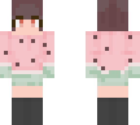watermelon themed girl