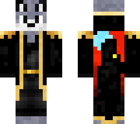 wolvere black robe (cape)