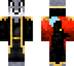 wolvere black robe (cape)